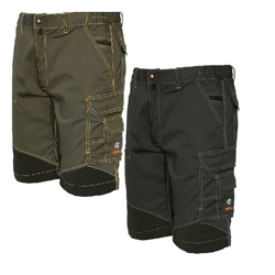 vendita online Bermuda stretch extreme colore fango - grigio - avio Bermuda e pantaloni da lavoro Industrial Starter